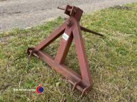 3 point linkage single bale spike - 3