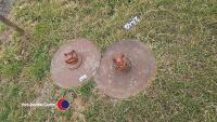 Pair discs suit subsoiler