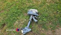 Evinrude outboard motor, boat sold last year