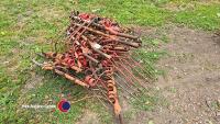 Quantity of tines for a twin rotor rake - 3
