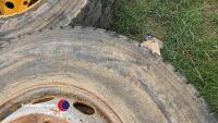 4 x 10 stud HGV wheels with 12R22.5 tyres - 3