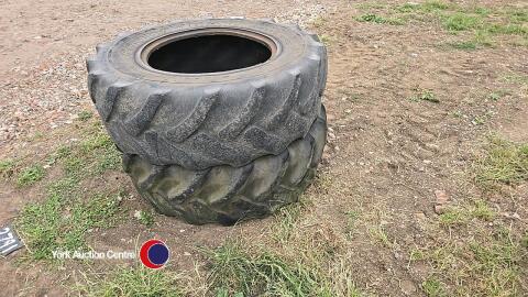 2 x Goodyear 14.9 R24 tyres