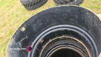 Stocks Trelleborg front dual wheels 480/70 R30 c/w clamps, 40% - 2