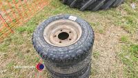 4 x 185/70 R13 wheels and tyres - 2