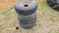 4 x 185/70 R13 wheels and tyres - 4