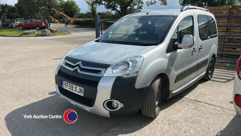 2010 Citroen Berlingo M-SP XTR HDI - diesel - 4 former keepers - HPi clear - MOT 4.10.25 - 135162 miles - V5 in office