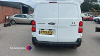 2019 Citroen Dispatch - FT19 AXY - diesel - 1 keeper from new - HPi clear - MOT 11/06/26 - 126505 miles - V5 in office - Euro 6 - cruise control - DAB radio - Bluetooth - reversing sensors - 8
