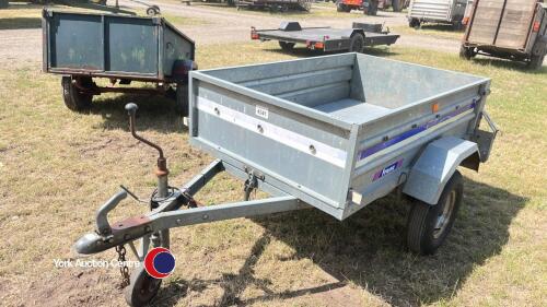 Galvanised 5ft x 3ft car trailer, vgc