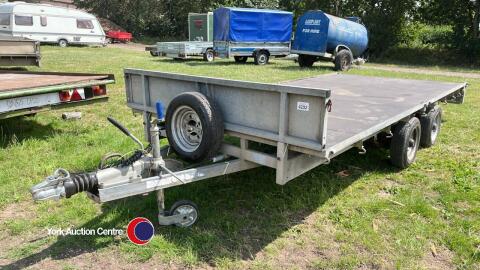 Ifor Williams LM146 trailer fully serviced new brakes, cables ,led lights , new floor VGC