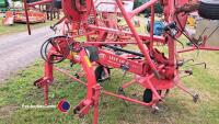 Lely Lotus 770 AWS tedder, pto and spare tines in office - 2