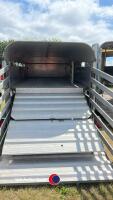 Graham Edwards tri axle 14ft livestock trailer, wind out sheep decks, key in office - 5