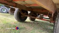 Triffitt 26ft bale trailer. New break shoes and wheel bearings 6 months ago. - 5