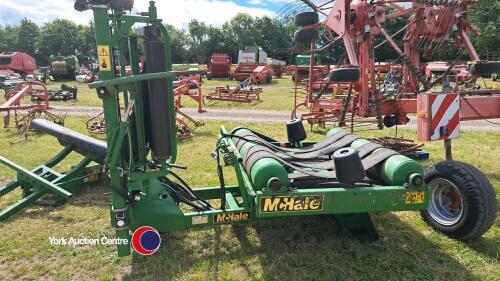 McHale 991 LBER bale wrapper, control box in office