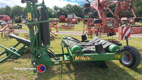 McHale 991 LBER bale wrapper, control box in office
