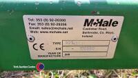 McHale 991 LBER bale wrapper, control box in office - 4