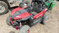 Kids 24v ATV remote and charger in office, gwo