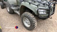 Arctic Cat 700cc Diesel Quad Bike, Road legal - Log book present, 4 wheel and 2 wheel drive with diff lock, Artic Cat winch fitted, Enduraspray tank, lance and spray boom fitted by tractor shop, 2007 - 5