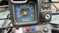 Suzuki King quad 300, 4wd, diff lock, manual gears, showing 1942 miles - 5