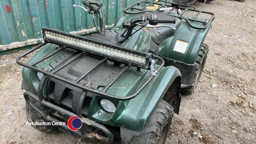 Yamaha Kodiak 450 quad bike, 2003, key in office