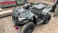 2023 Kymco MXU300 4x2 ATV/quad bike, auto CVT transmission high/low reverse, racks and tow bar, fitted with winch, not road registered, 810 hours on clock