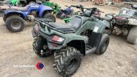 2023 Kymco MXU300 4x2 ATV/quad bike, auto CVT transmission high/low reverse, racks and tow bar, fitted with winch, not road registered, 810 hours on clock - 3