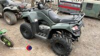 2023 Kymco MXU300 4x2 ATV/quad bike, auto CVT transmission high/low reverse, racks and tow bar, fitted with winch, not road registered, 810 hours on clock - 4