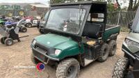 Polaris Ranger 6x6 UTV, road registered, key in office - 6