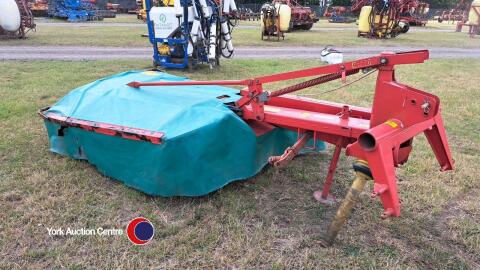 Kverneland 1118 drum mower, pto in office