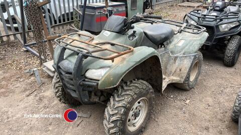 Honda Fourtrax quad bike - owned for last 5 years, gwo, key in office