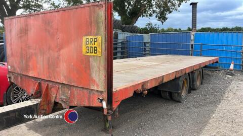 20ft drawbar trailer