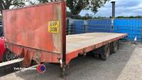20ft drawbar trailer