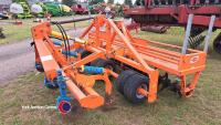 Ritchie 3m aerator with 3 row slitter discs, tines and wheel rollers - 2