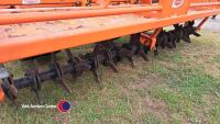 Ritchie 3m aerator with 3 row slitter discs, tines and wheel rollers - 4