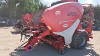 Lely Welger RPC 445 Tornado round baler and wrapper, control box in office - 2