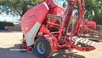 Lely Welger RPC 445 Tornado round baler and wrapper, control box in office - 6