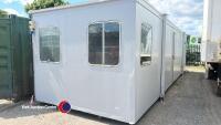 34ft genuine Portakabin unit
