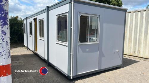 Portakabin office with kitchen, 24ft x 9ft