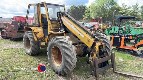 Matbro Teleram articulated telehandler, pin and cone, 3rd service, Ford engine, fair working order