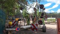 Claas Liner 3000 4 rotor rake, control box in office - 4