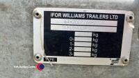 Ifor Williams 14ft flat trailer, good brakes and lights, new October 2023 - 4