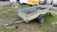 Brenderup 6ft x 4ft trailer with ramp and working lights - 2