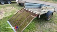 Brenderup 6ft x 4ft trailer with ramp and working lights - 4
