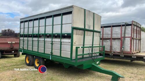 1998 Triffitt 16ft livestock trailer