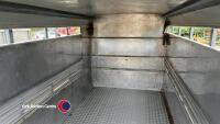 Ifor Williams 12ft cattle trailer with windbreaker on front, spare wheel, good order, 2011 - 5