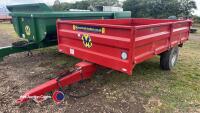 Marshall S6 drop side trailer