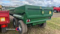 Marshall D8 dump trailer, hydraulic rear door, 2022 - 4