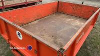 Kubota 1.5T tipping trailer VGC - 5