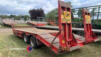 Herbst 22ft low loader trailer, 2017 - 3