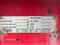 Herbst 22ft low loader trailer, 2017 - 8