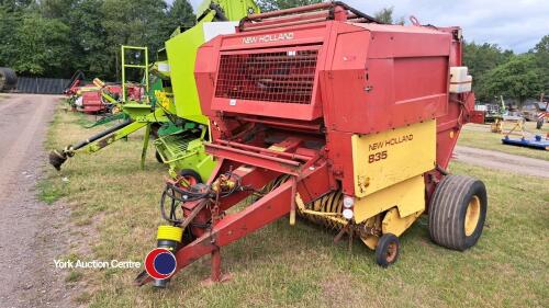 New Holland round baler net wrap, control box in office